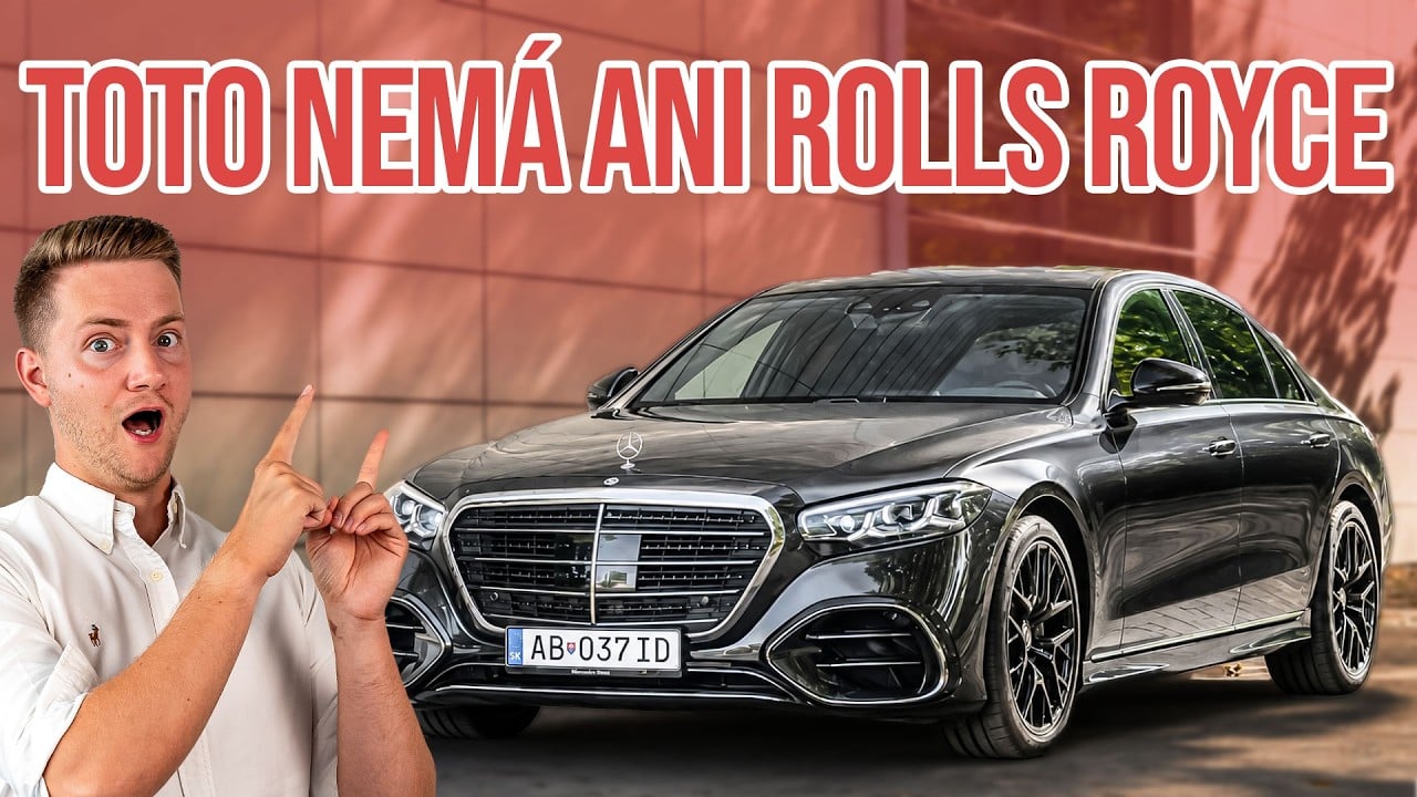 TEST Mercedes - Benz S 580: najluxusnejšia limuzína s novým V8!
