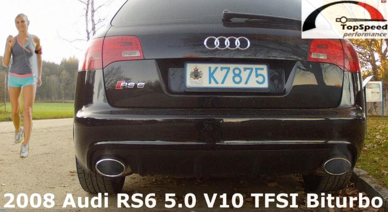 Bestial Sound: Audi RS6 Biturbo V10 TFSI in HD