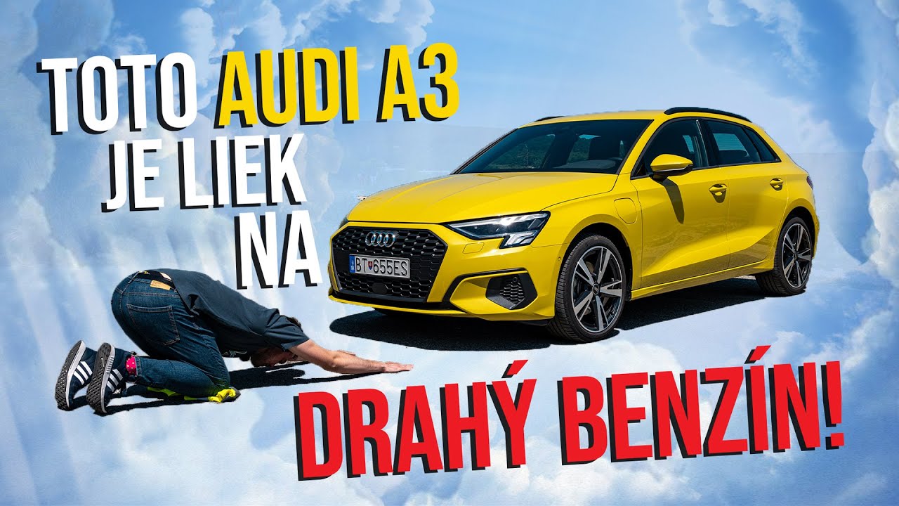 300 km bez 1 litra benzínu? Audi A3 40 TFSI e TEST