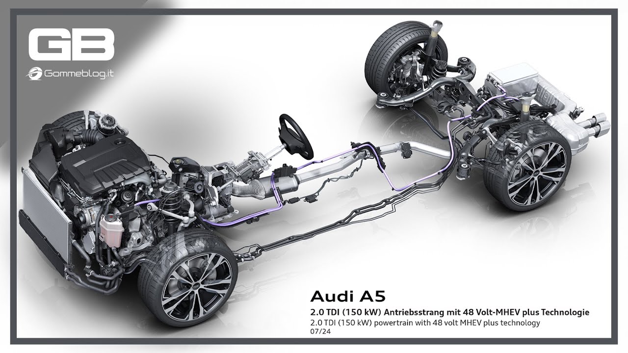 Audi A5 2.0 TDI (2025) - The Ultimate MHEV System