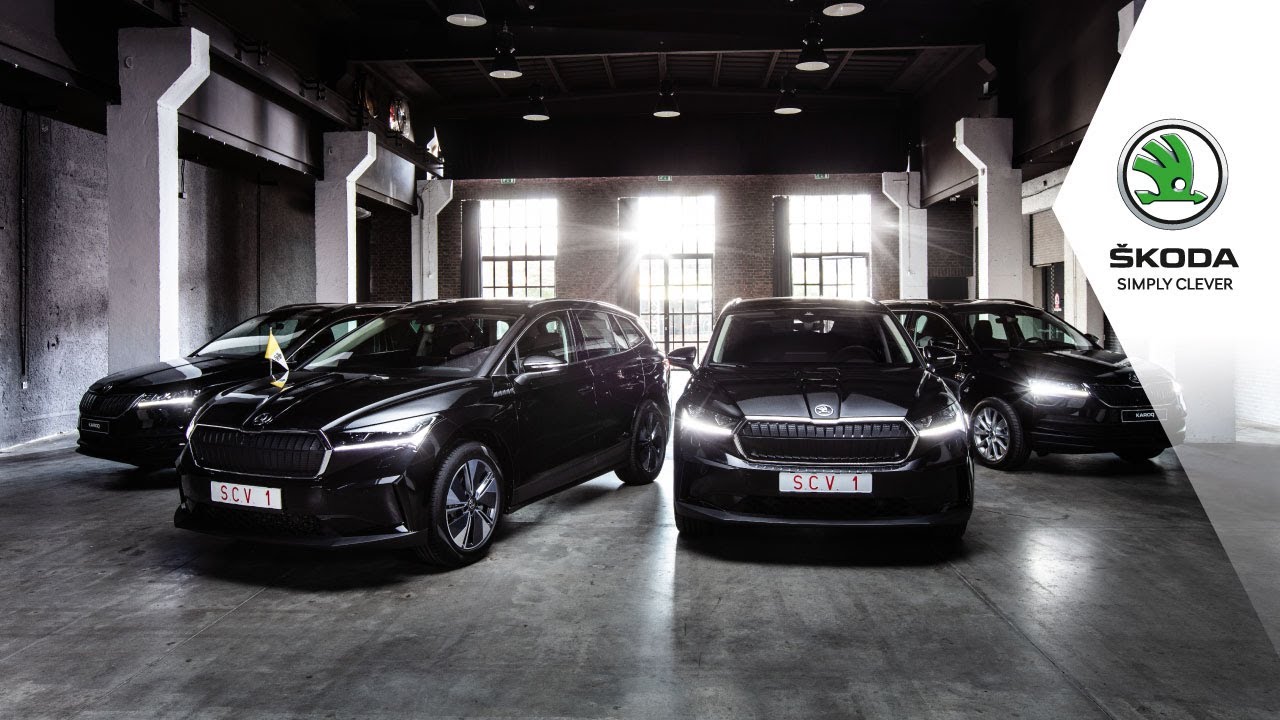 ŠKODA ENYAQ iV pre pápeža Františka na Slovensku