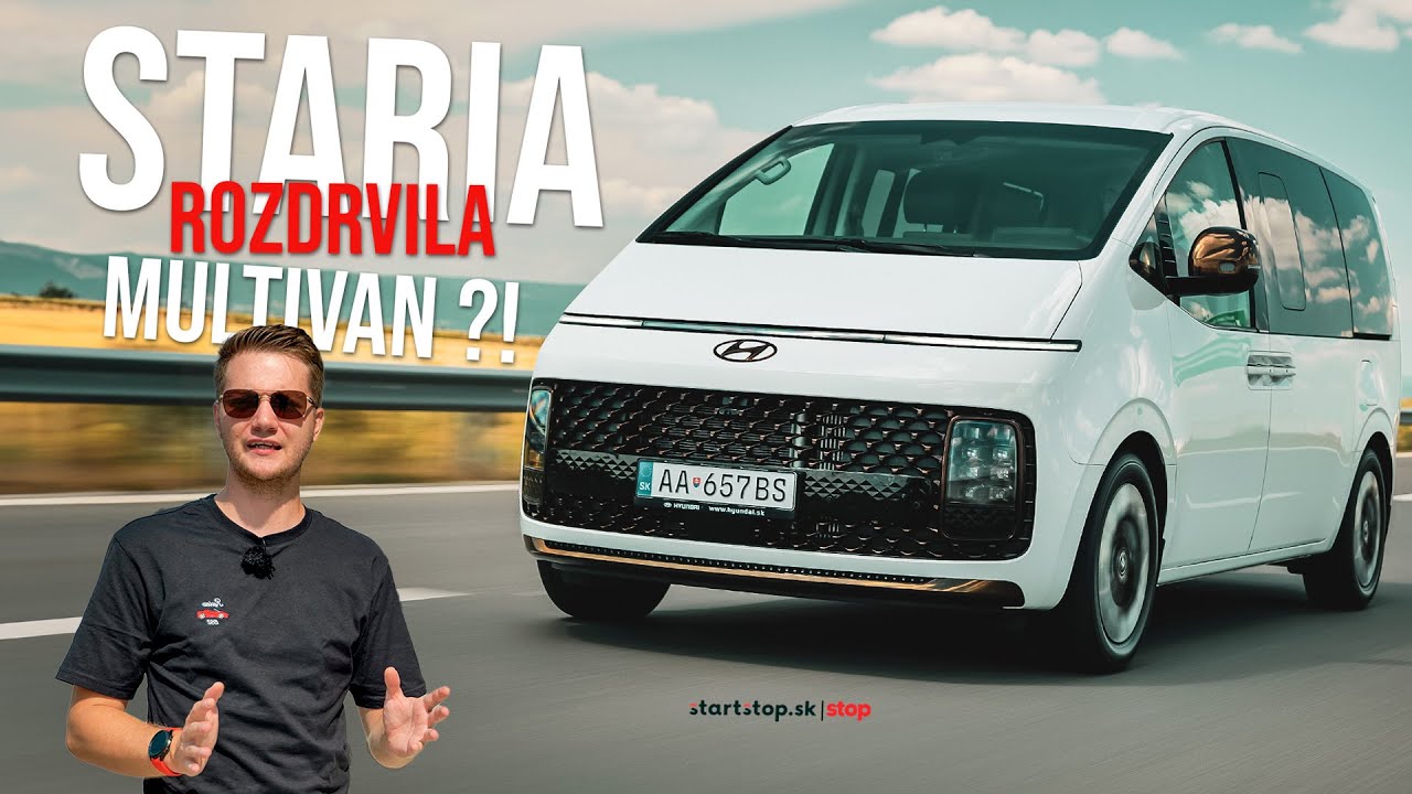 Kde Multivan končí, začína Staria... TEST Hyundai Staria