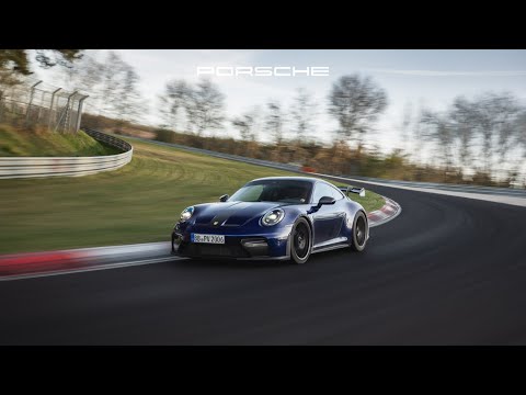 Grab a passenger ride in the Porsche 911 GT3 as it sets a new Nürburgring lap time