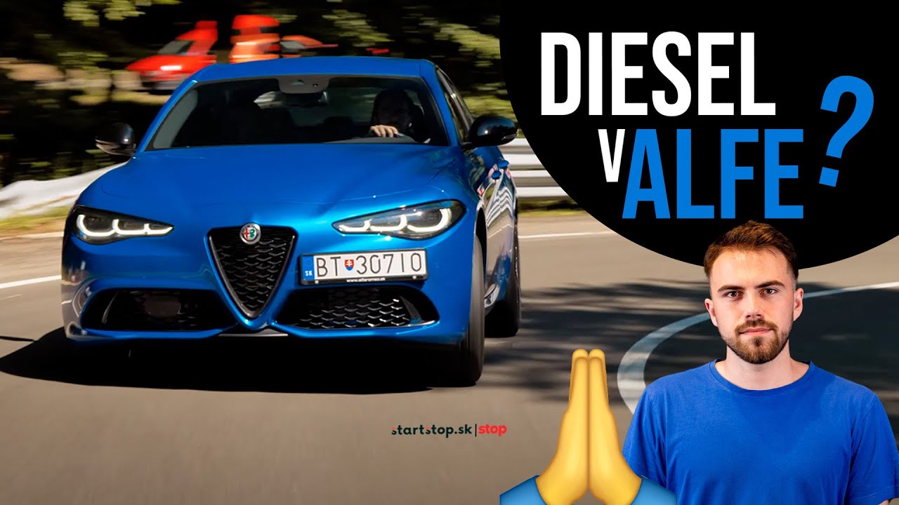Diesel? Test Alfa Romeo Giulia 2,2 Q4 Veloce