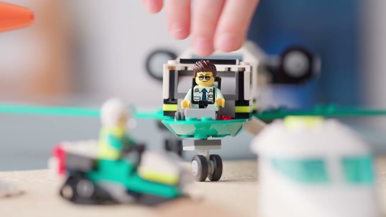 LEGO City - Emergency Air Ambulance Airplane | Shopper WO 60465