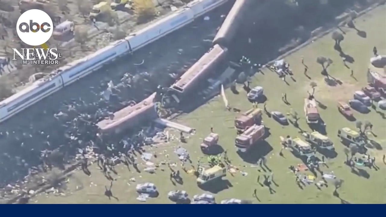 Deadly train crash in Spain