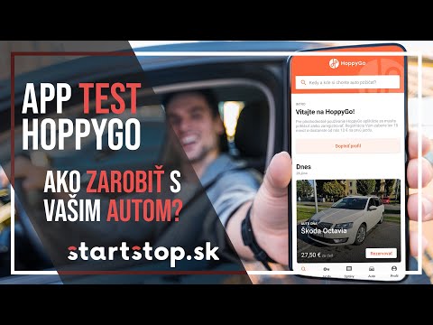 Ako zarobiť s vašim autom? Vyskúšali sme aplikáciu HoppyGo - Startstop.sk