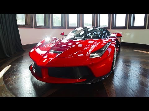 LaFerrari Aperta in the most INSANE garage in the world!