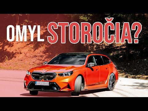 IDE BOMBY. Chytili sme BMW M5 Touring pod krk