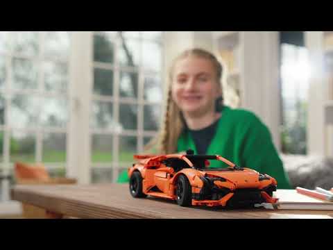 LEGO Technic - Lamborghini Huracán Tecnica Orange |  Shopper Video 42196