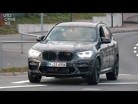 2019 BMW X3 M CONTINUOUS TESTING AT THE NÜRBURGRING