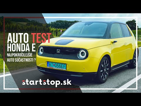 HONDA E - najpokročilejšie auto súčastnosti - Startstop.sk - TEST