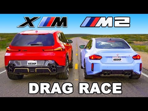 Which is faster - BMW XM v NEW M2