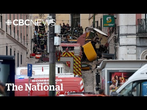 Lisbon’s famed Gloria funicular derails killing at least 15 people