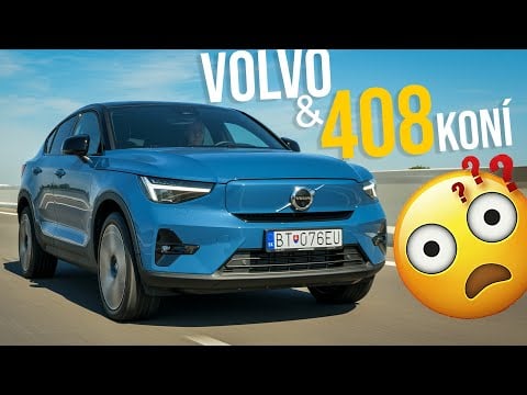 Volvo C40 s výkonom viac ako 400 koní - TEST