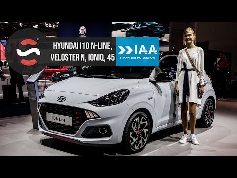 Autosalón Frankfurt 2019: Hyundai i10 N-Line, IONIQ, Veloster N - Startstop.sk