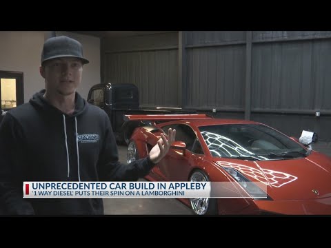 Diesel Lamborghini: East Texas family-owned business unveils unique car for TV show