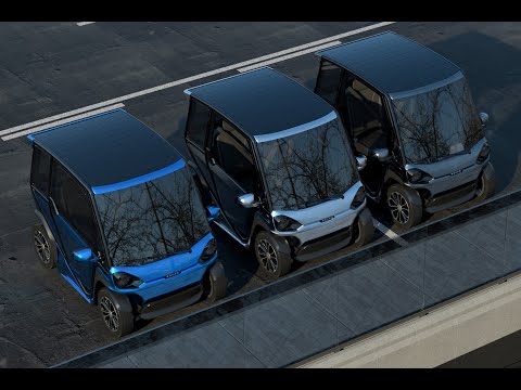 WORLD'S FIRST SOLAR CITY CAR