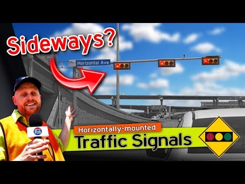 What's up with SIDEWAYS STOPLIGHTS in Texas and Florida?