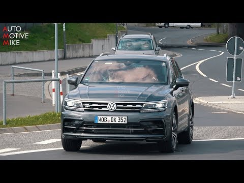 2020 VOLKSWAGEN TIGUAN R SPIED TESTING AT THE NÜRBURGRING