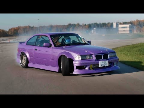 DIESEL DRIFT CAR - BMW E36 330D WRONG36 DRIFTING