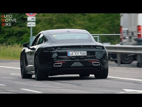 2019 PORSCHE TAYCAN SPIED TESTING AT THE NÜRBURGRING