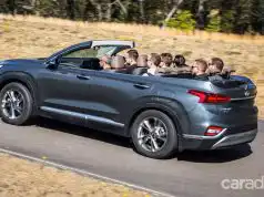 7-miestny kabriolet od Hyundai? Skutočne existuje, toto je jeho príbeh Hyundai Santa Fe Cabriolet