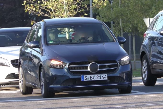 Takto vyzerá nový Mercedes triedy B na najnovších špionážnych fotografiách