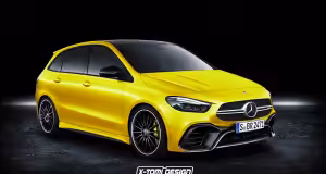 Takto by vyzeral Mercedes-AMG B35 4Matic. Dočkáme sa zvláštnej kombinácie?