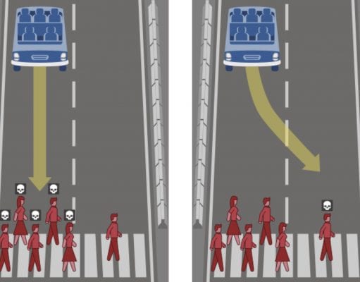 Koho auto zabije a koho zachráni? Poznáme výsledky experimentu Autonómne autá: Mali by obetovať posádku alebo chodcov?