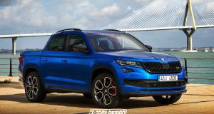 Škoda Kodiaq RS ako pick-up? Fantázii sa medze nekladú