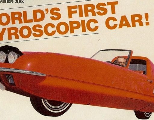 Bizarný Gyro-X je automobil jazdiaci na dvoch kolesách! Ako funguje?