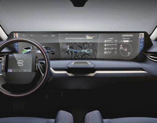 Byton M-Byte predstavuje finálnu verziu dychberúceho interiéru