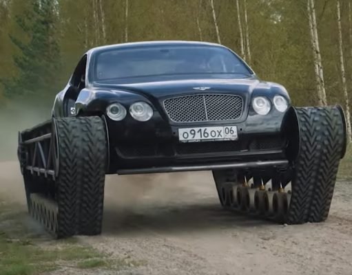 VIDEO: Bentley Continental GT Ultratank je nová realita