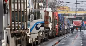 strajk-kamionistov-bratislava