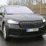 škoda enyaq spy photo