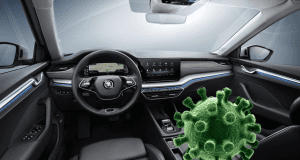 čistenie ozon dezinfekcia auto