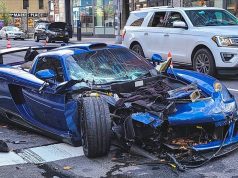 superšport Mirage GT havária Manhattan