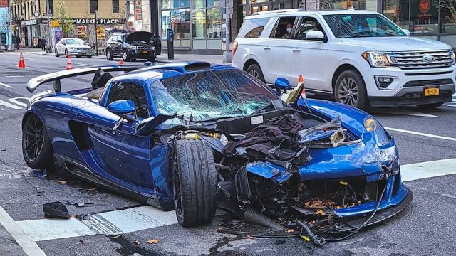 superšport Mirage GT havária Manhattan