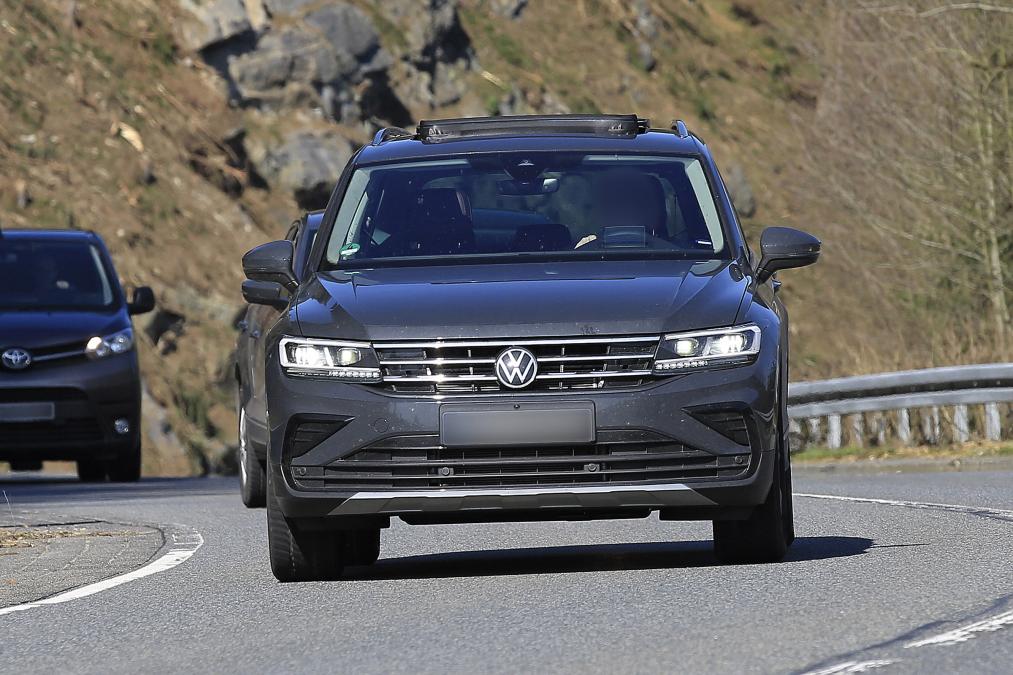 vw tiguan facelift