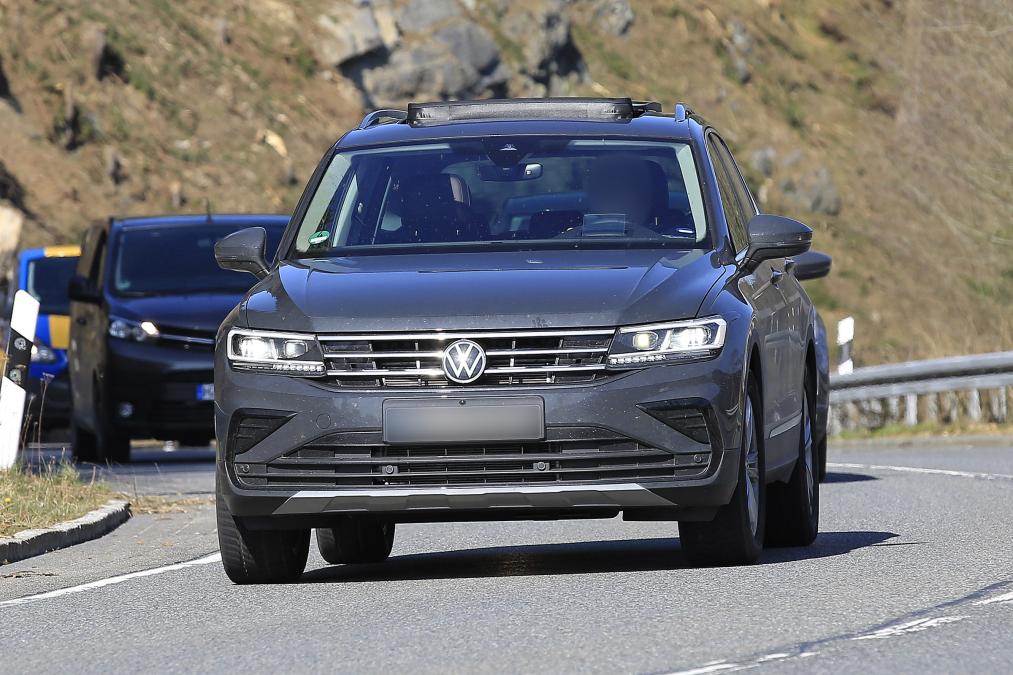 vw tiguan facelift