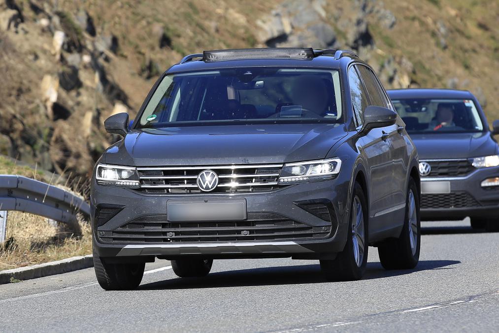 vw tiguan facelift