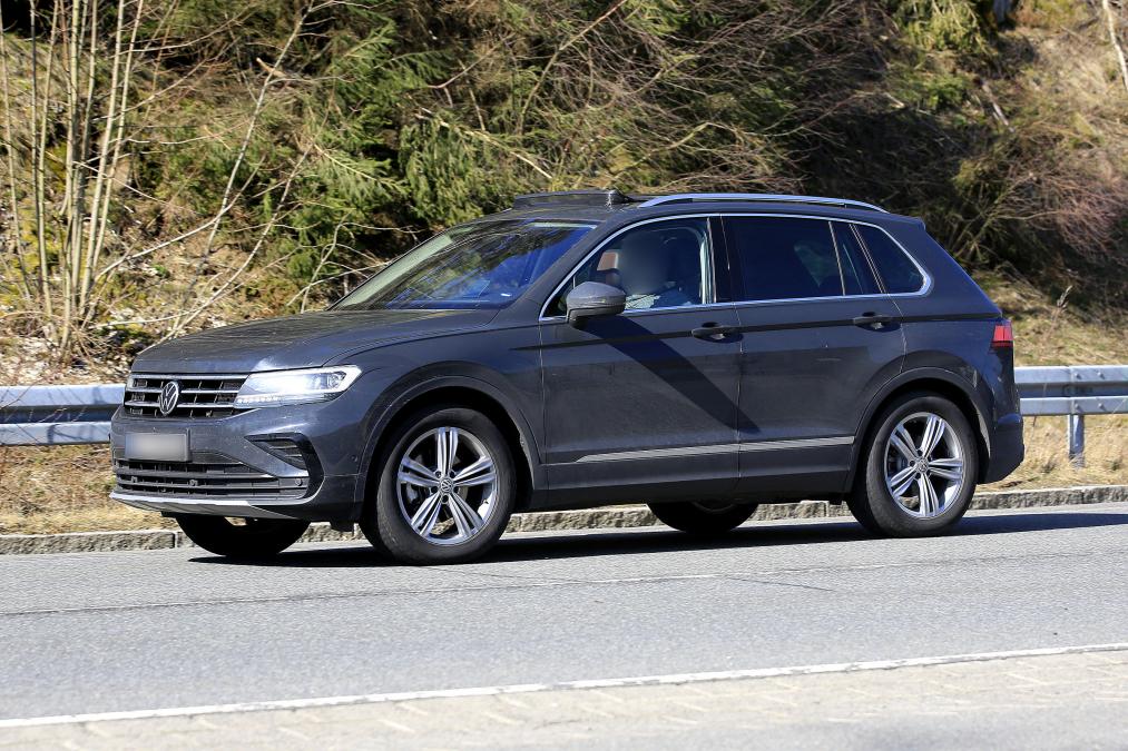 vw tiguan facelift