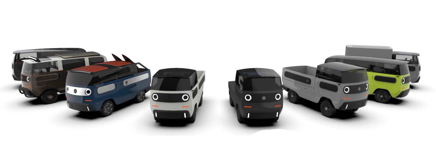EBussy je modulárne elektrické vozidlo s dojazdom až 600 kilometrov