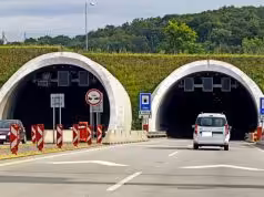 Ilustračná fotografia, tunel na diaľnici
