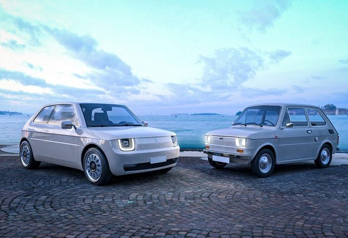 Pozrite sa na elektrický Fiat 126