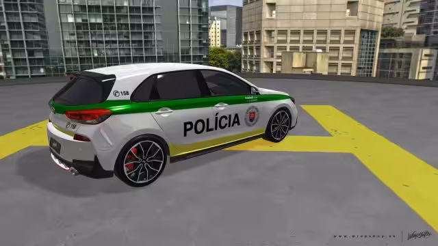 Hyundai-i30N-policia