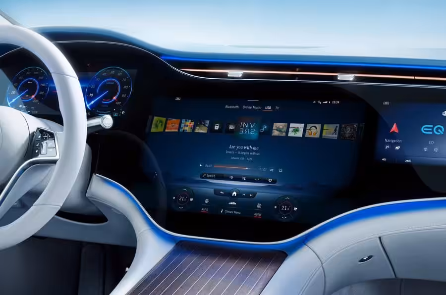 Mercedes MBUX system