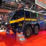 Falcon 8x8: Najväčšie hasičské vozidlo na svete