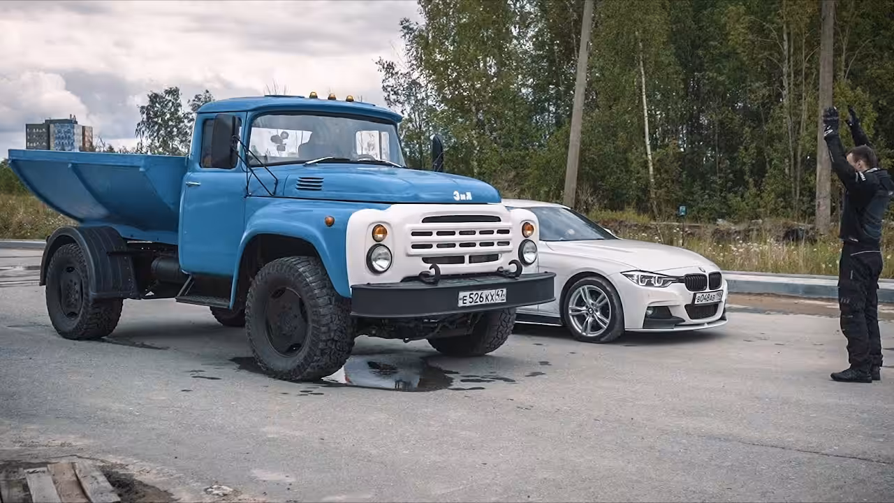 ZIL s motorom BMW X5 M